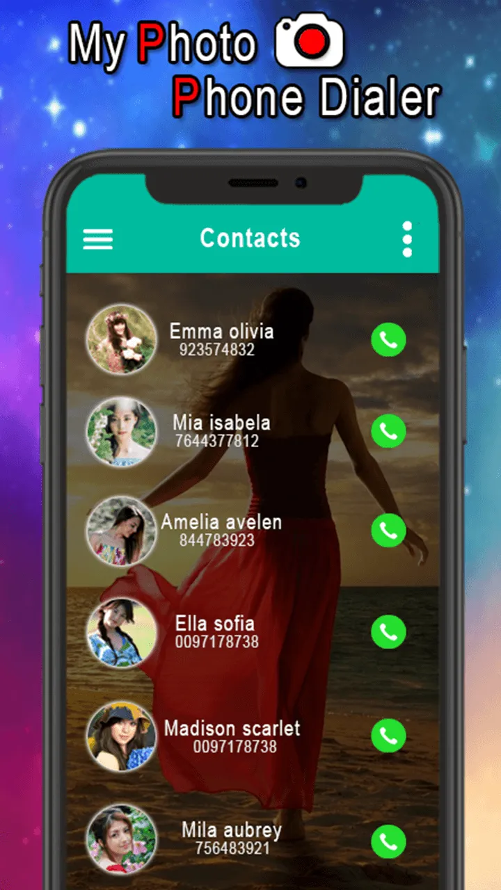 Photo Phone Keyboard Dialer | Indus Appstore | Screenshot