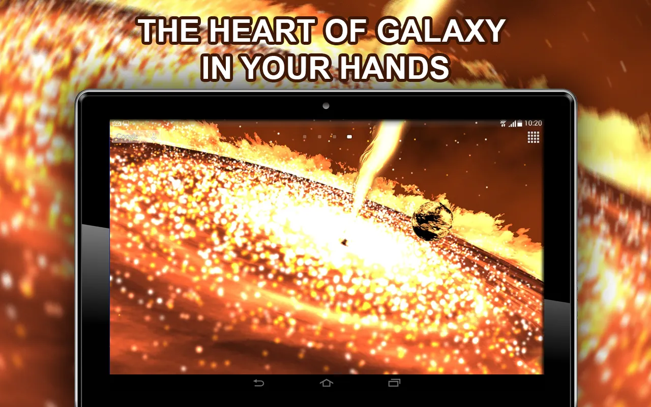 Quasar 3D live wallpaper | Indus Appstore | Screenshot