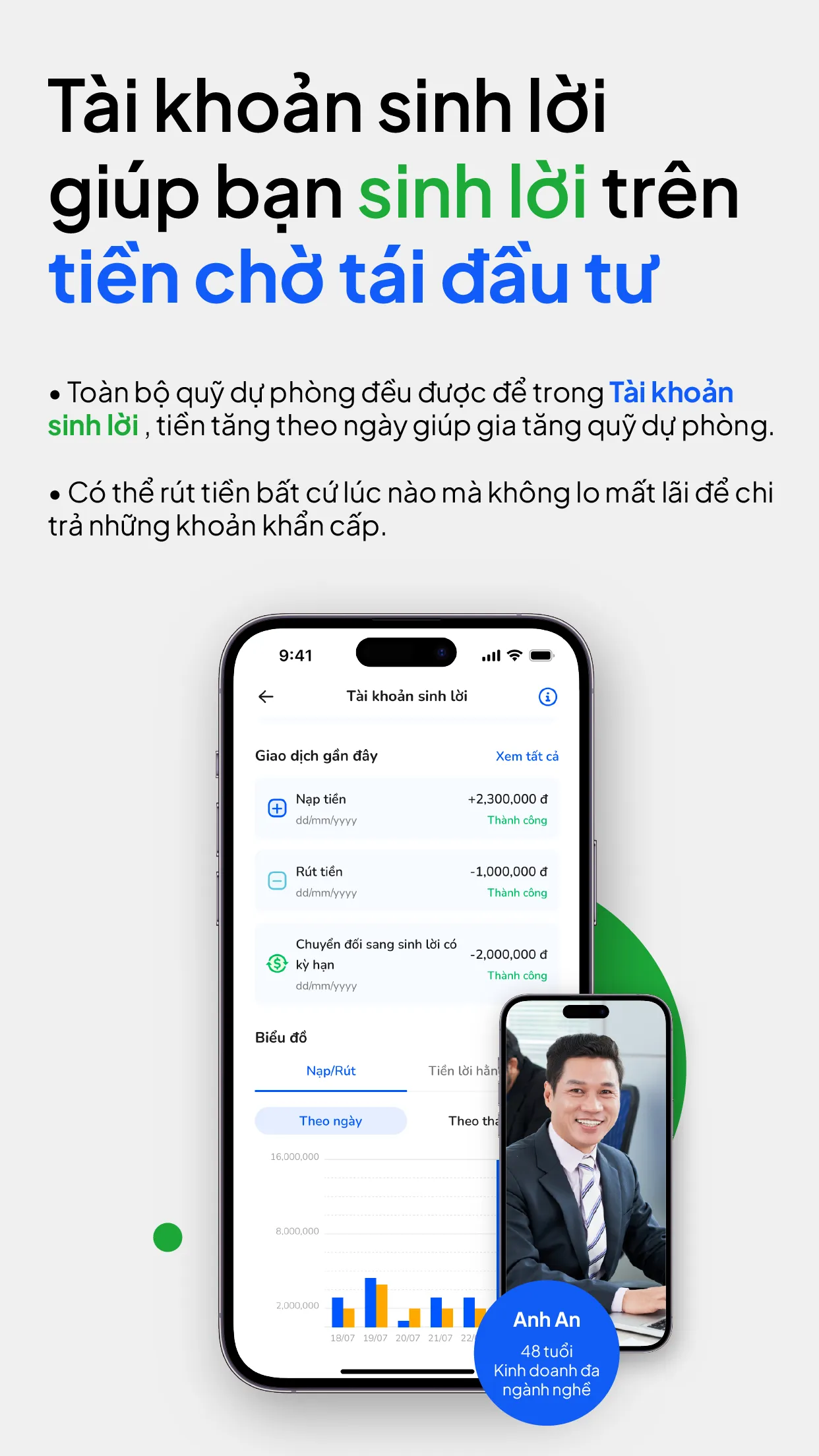 Infina - Tài khoản sinh lời | Indus Appstore | Screenshot