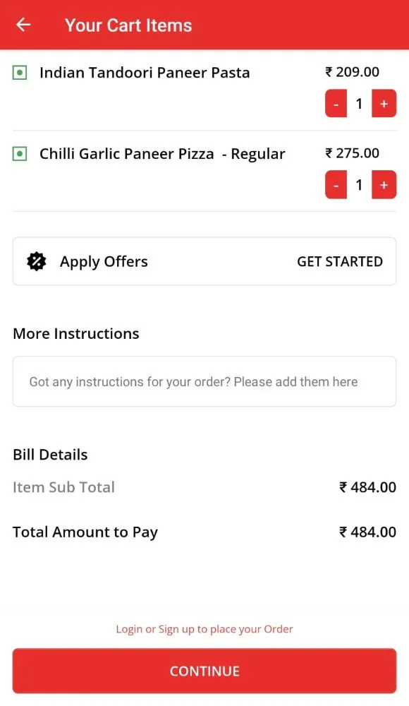 Lazzawaaab Pizza | Indus Appstore | Screenshot