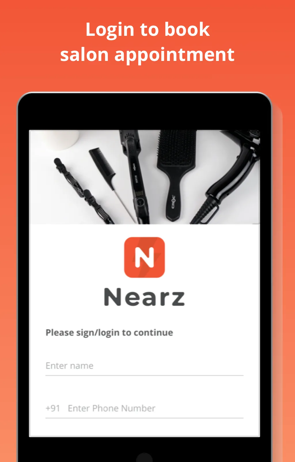 Nearz : Book your nearby salon | Indus Appstore | Screenshot