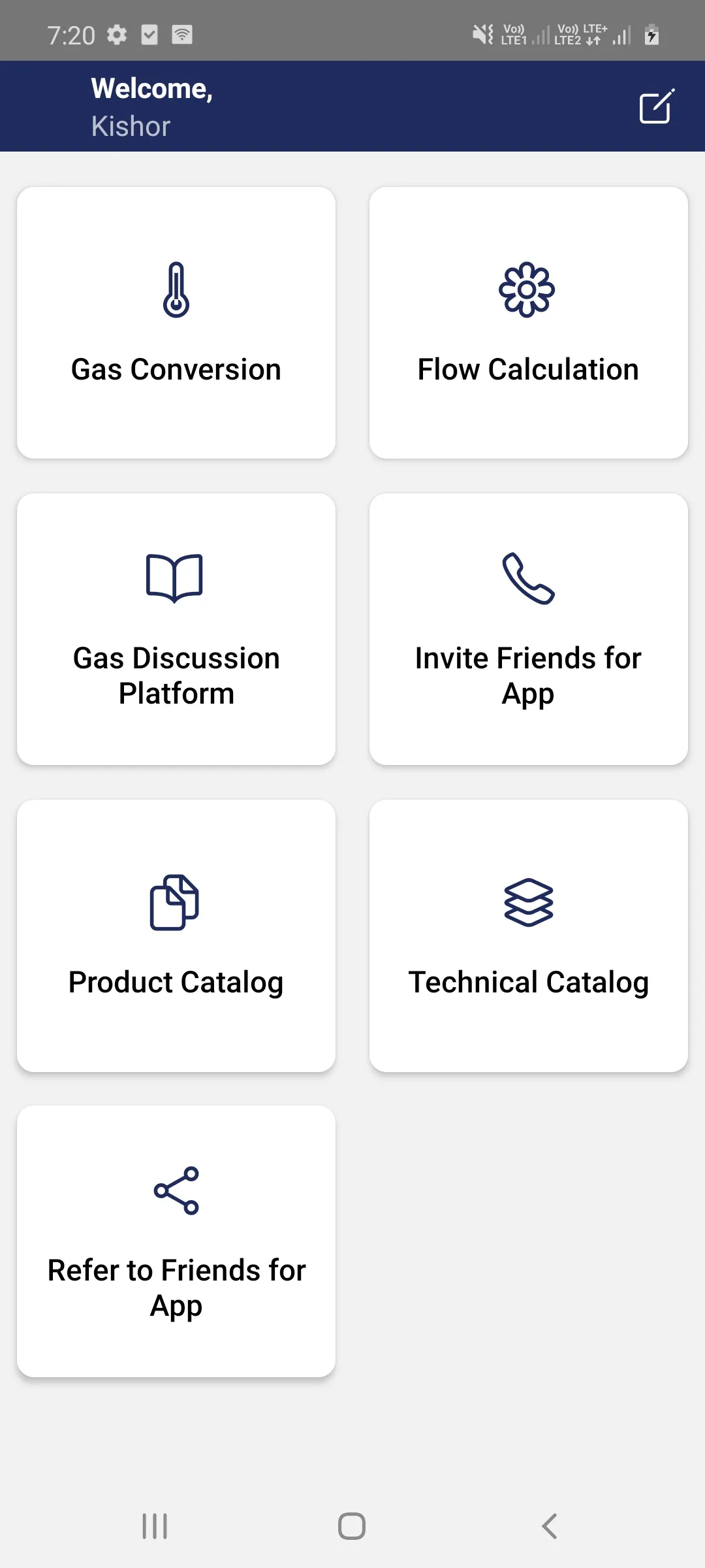 GasTechApp | Indus Appstore | Screenshot