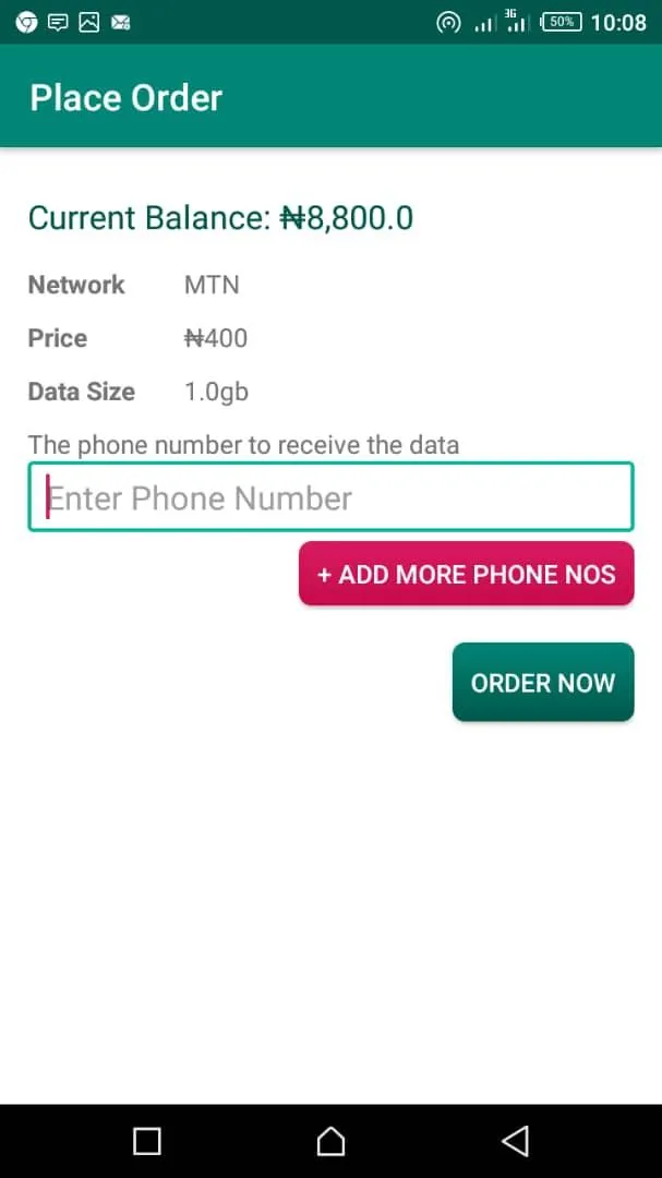 Speedy Data - Cheap MTN, Airte | Indus Appstore | Screenshot