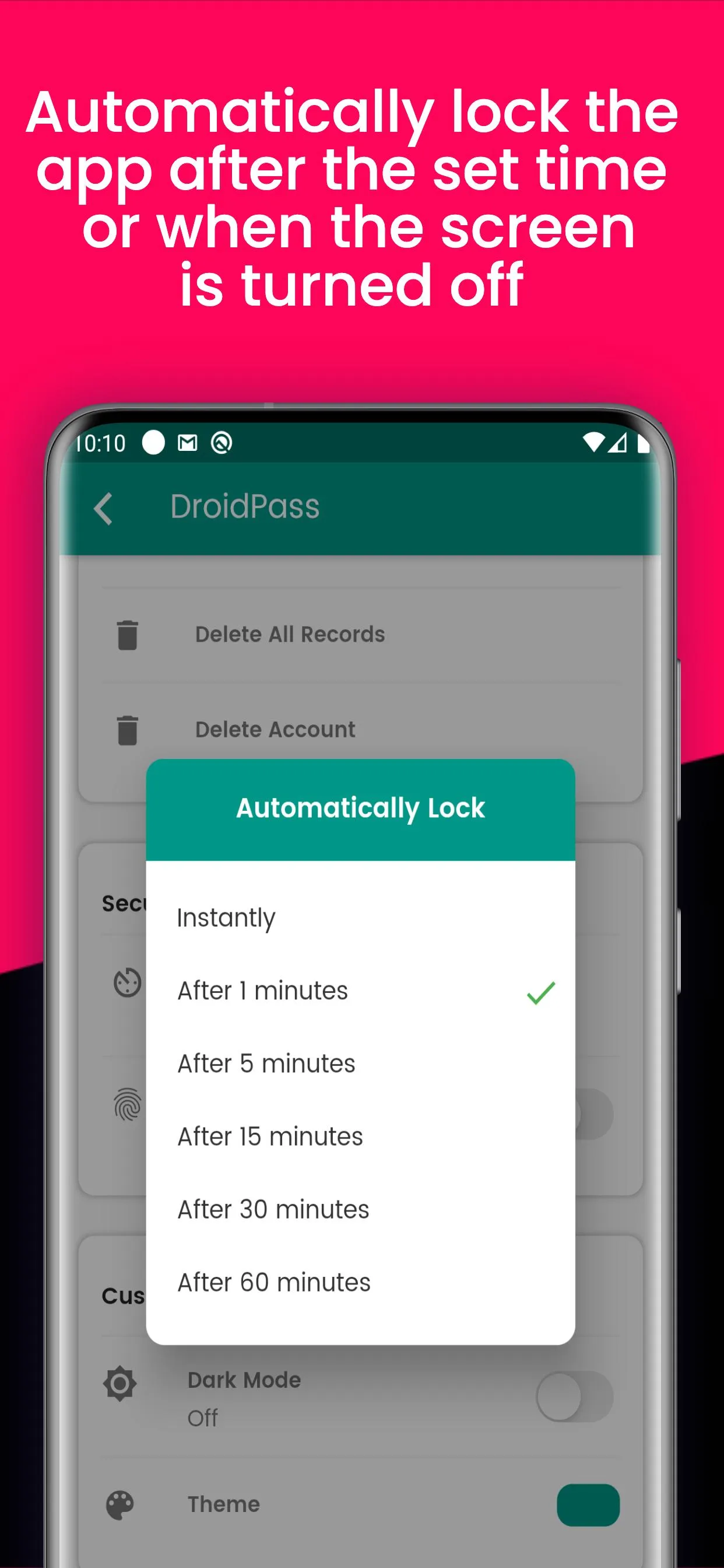 DroidPass Password Manager | Indus Appstore | Screenshot