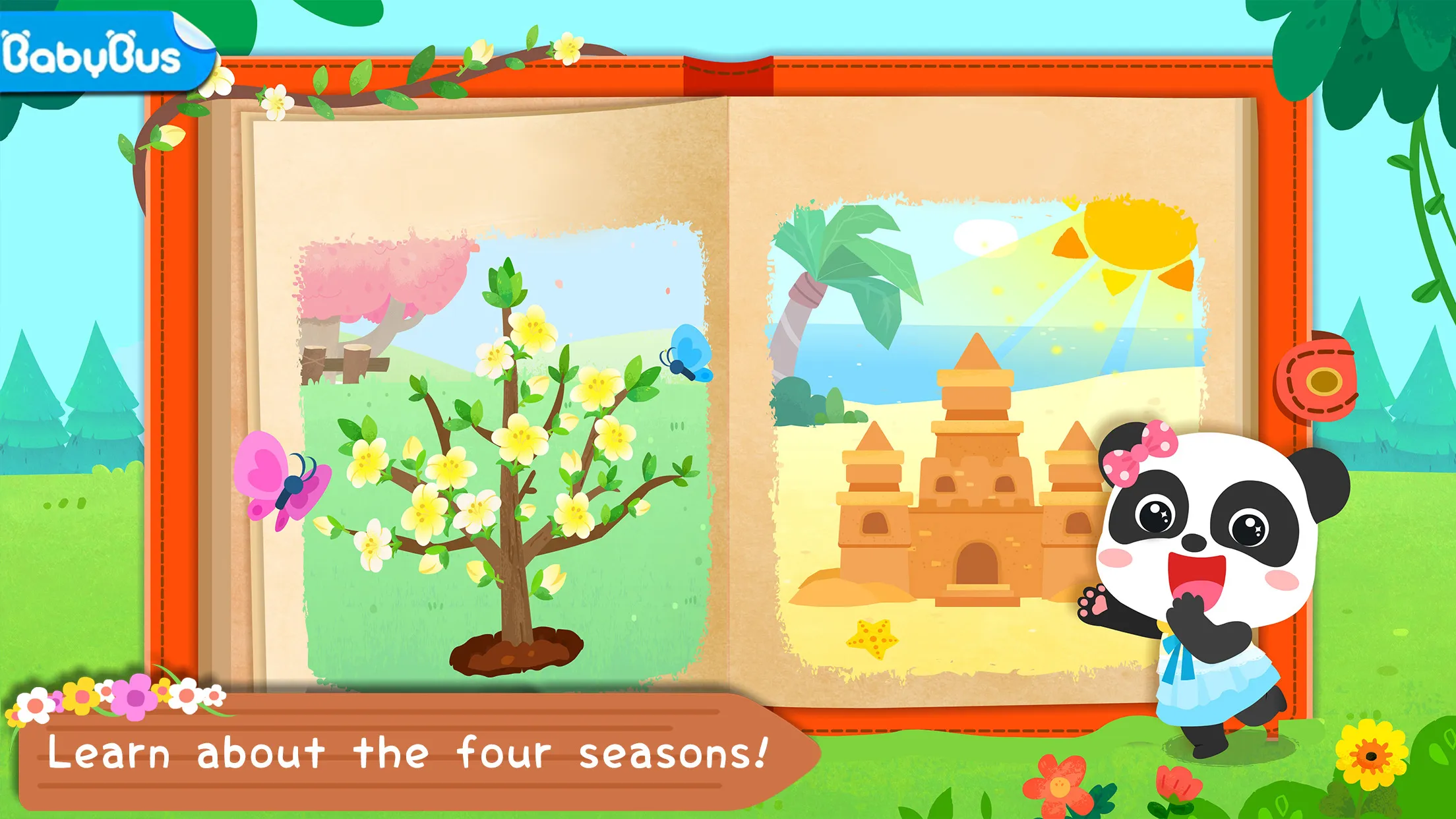 Baby Panda's Four Seasons | Indus Appstore | Screenshot