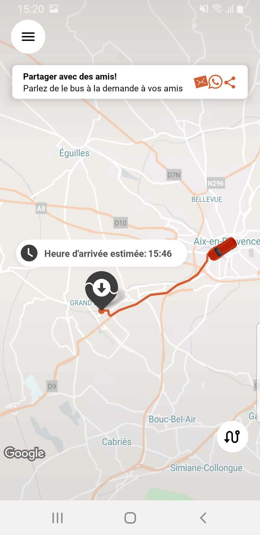 Accessibus Le Bus+à la Demande | Indus Appstore | Screenshot