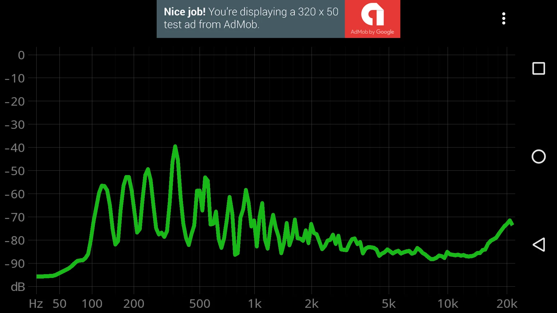 FrequenSee - Spectrum Analyzer | Indus Appstore | Screenshot