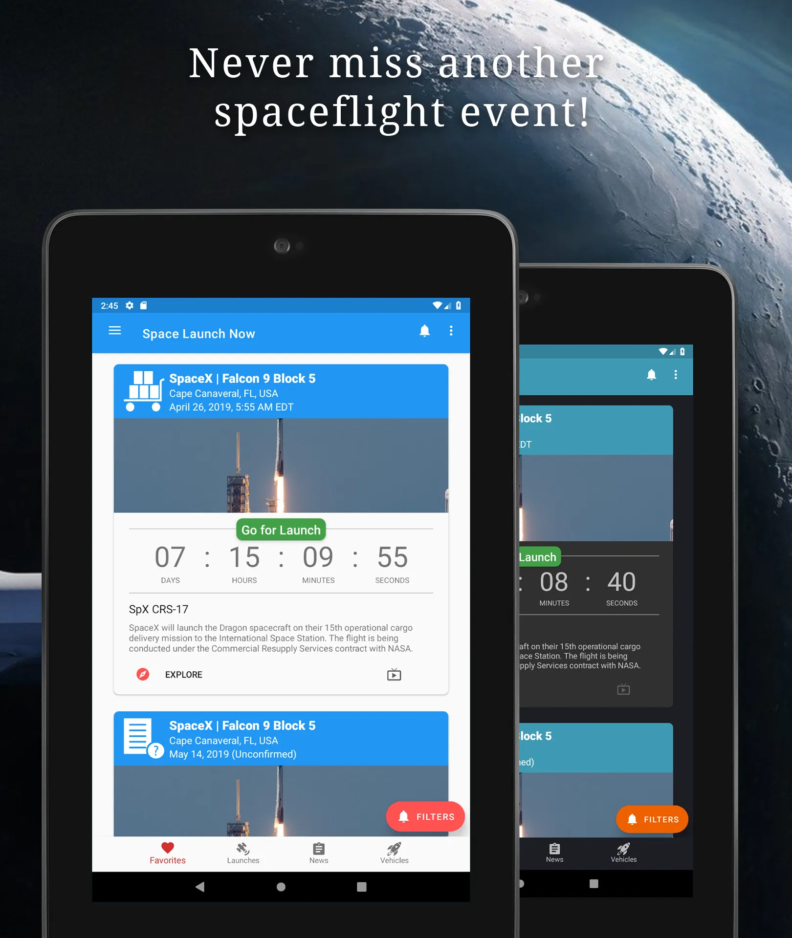 Space Launch Now | Indus Appstore | Screenshot