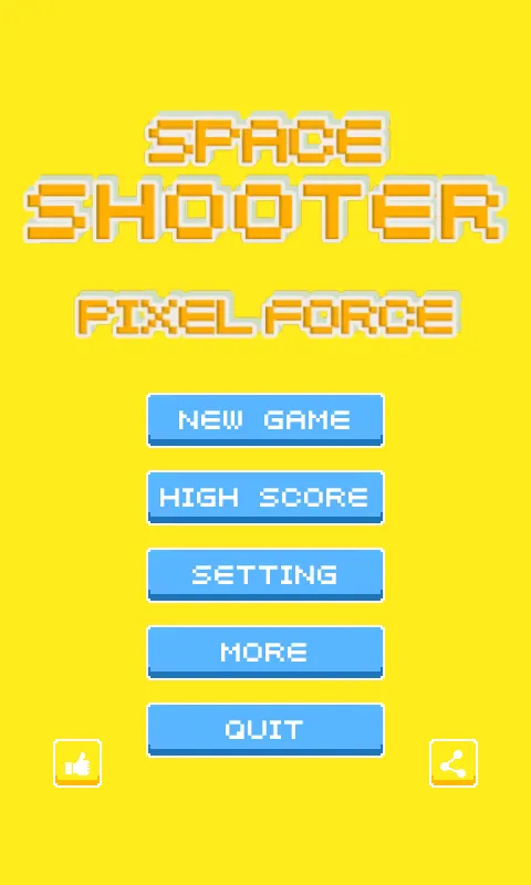 Space Shooter - Pixel Force | Indus Appstore | Screenshot