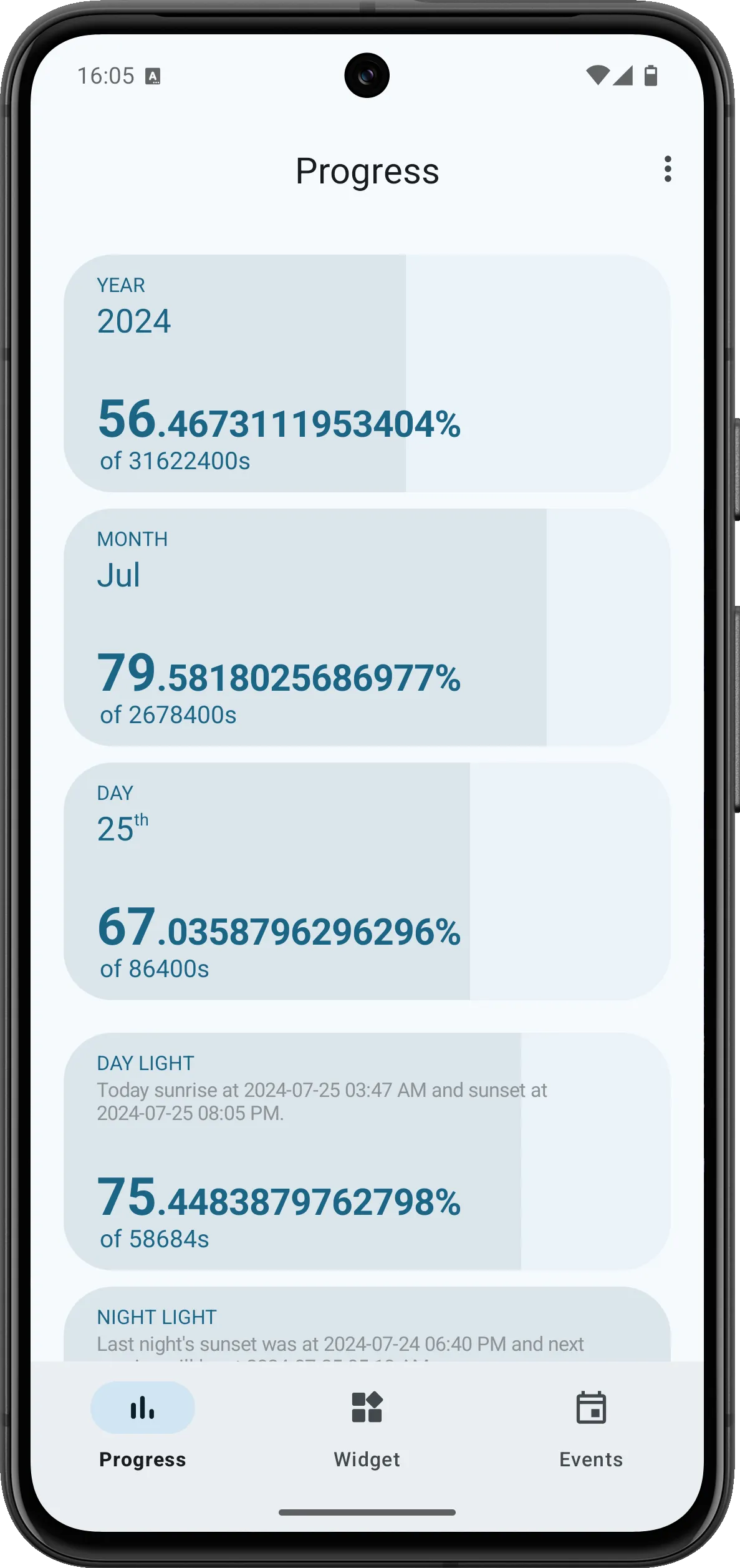 Yearly Progress | Indus Appstore | Screenshot