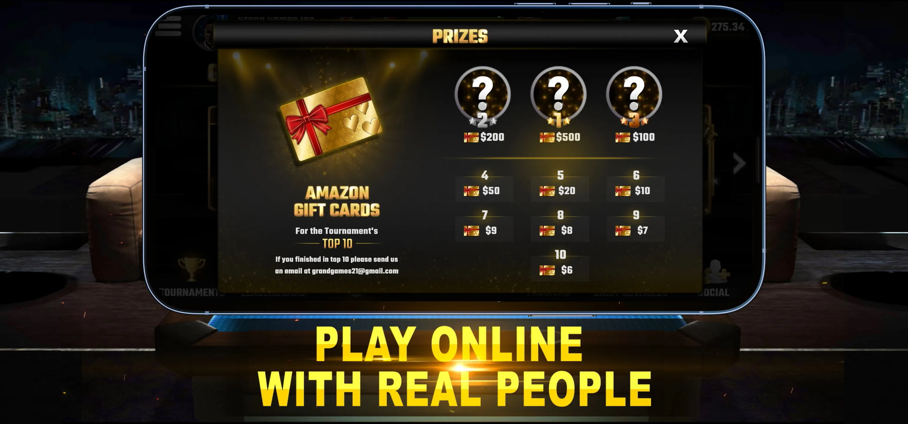 Hearts Online: Card Games | Indus Appstore | Screenshot