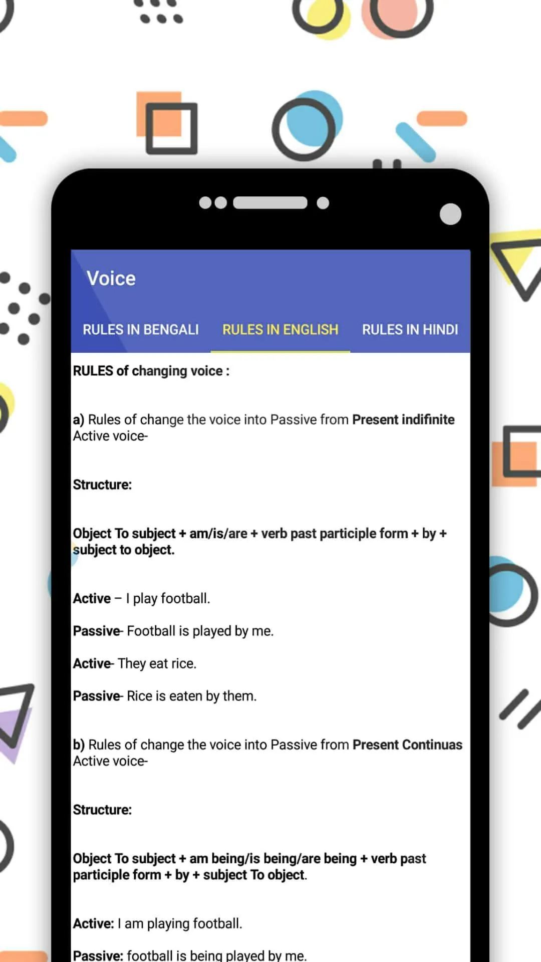 direct to indirect speech conv | Indus Appstore | Screenshot