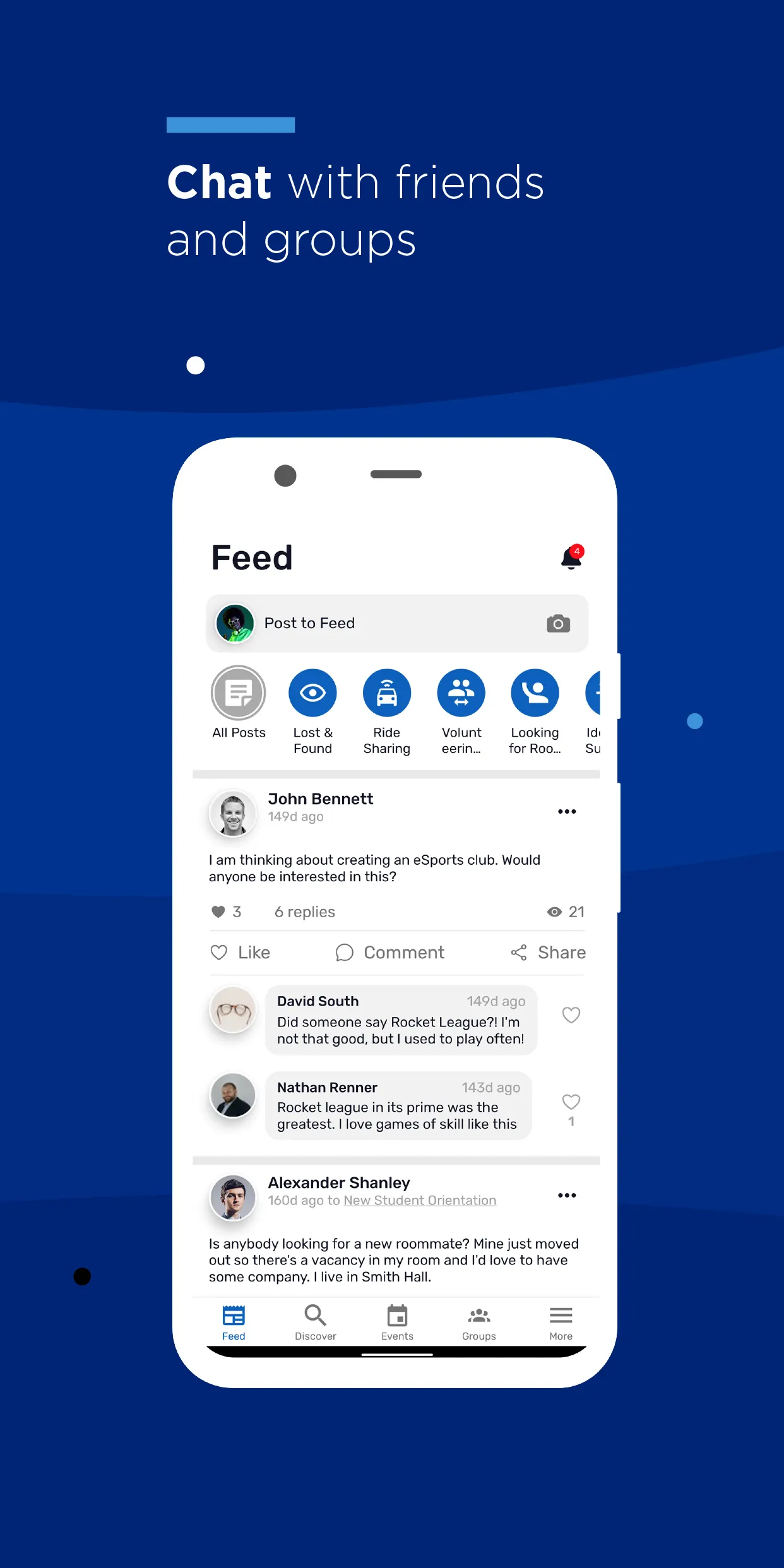 IE Connects: Join the network | Indus Appstore | Screenshot