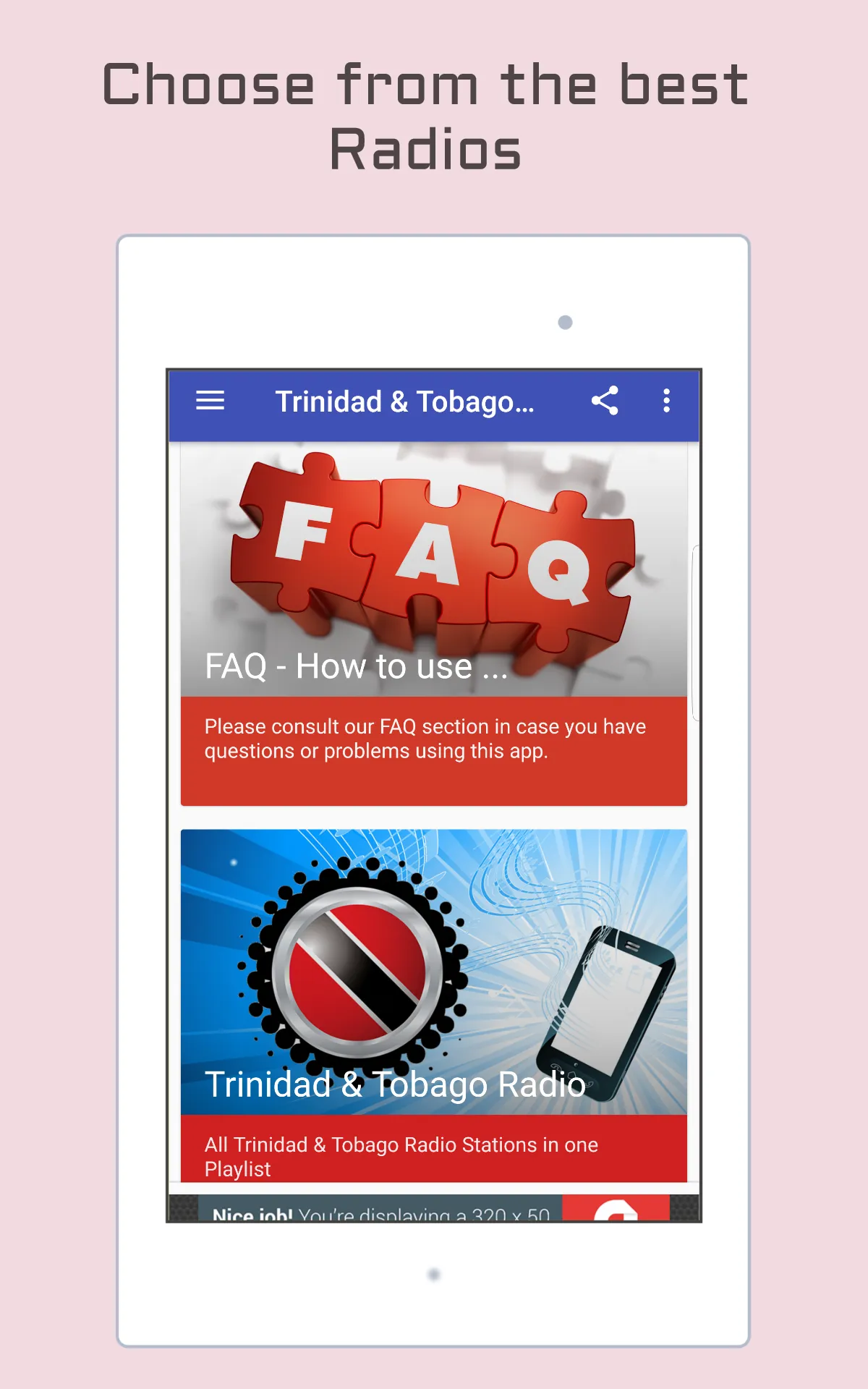 Trinidad & Tobago Radio | Indus Appstore | Screenshot