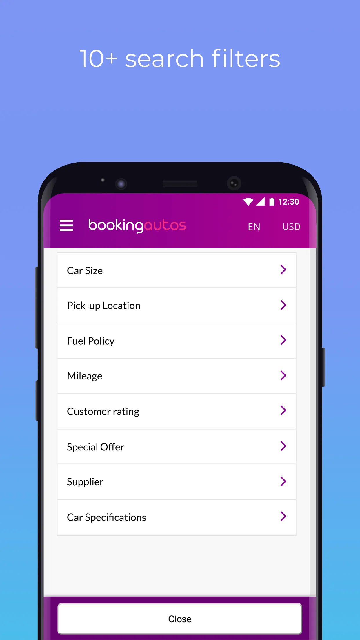 Bookingautos - car rental | Indus Appstore | Screenshot