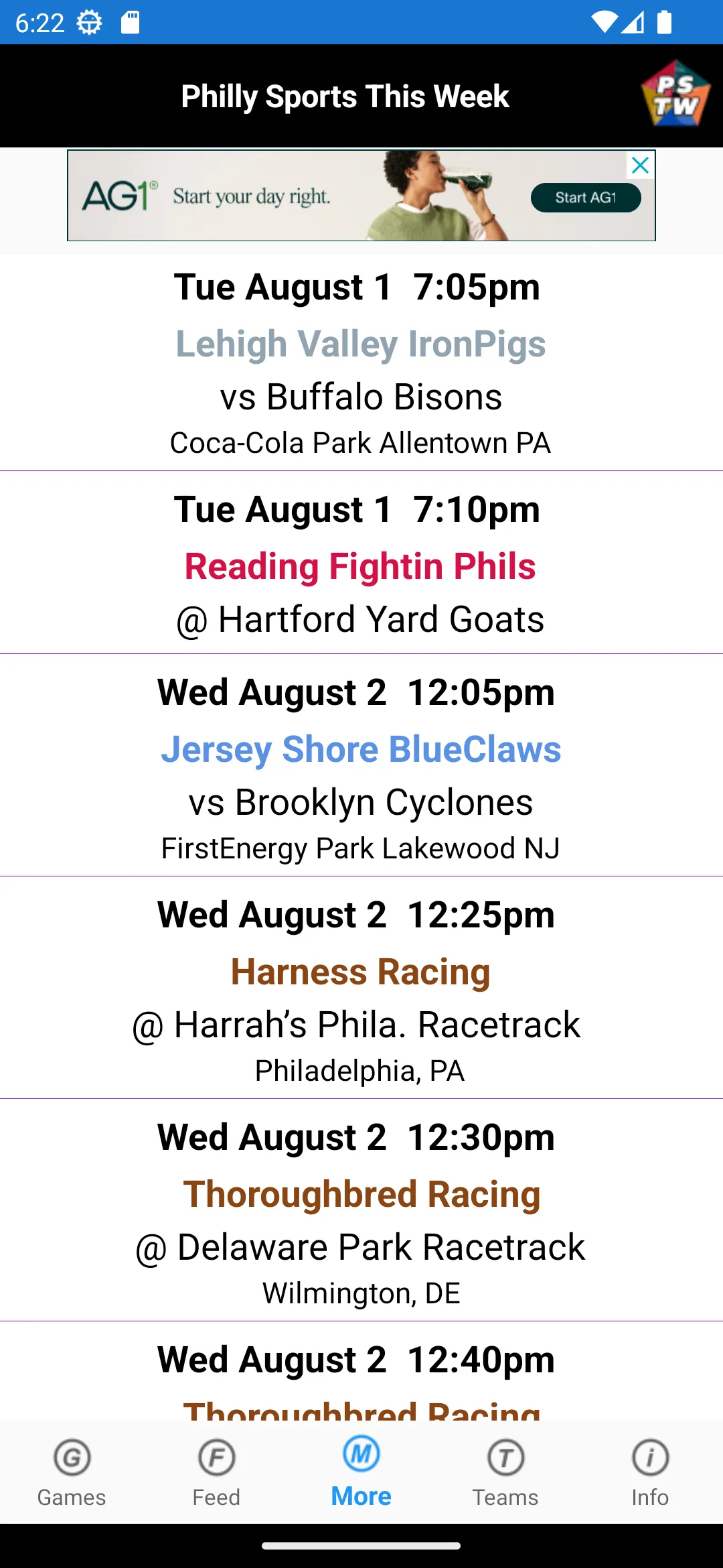 Philly Sports This Week | Indus Appstore | Screenshot