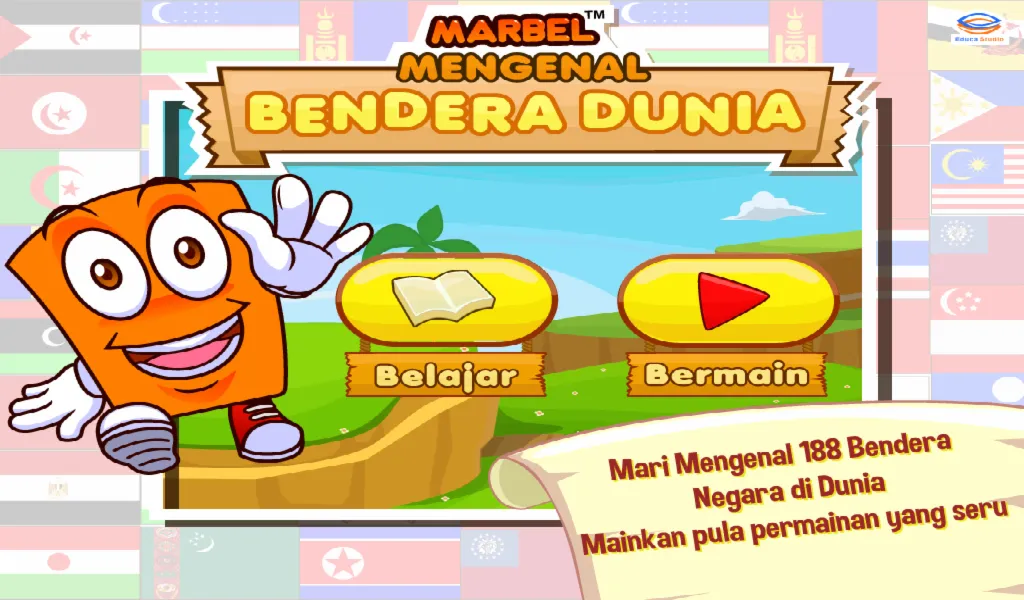 Marbel Belajar Bendera Negara | Indus Appstore | Screenshot