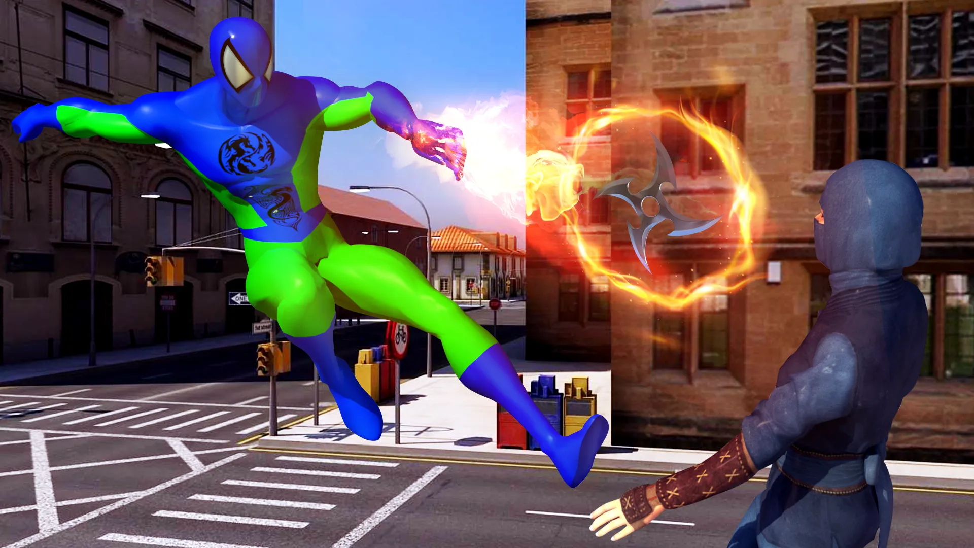 Super hero spider fight game | Indus Appstore | Screenshot