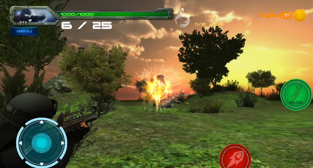 Jurassic 3D : Dinosaur Hunter | Indus Appstore | Screenshot