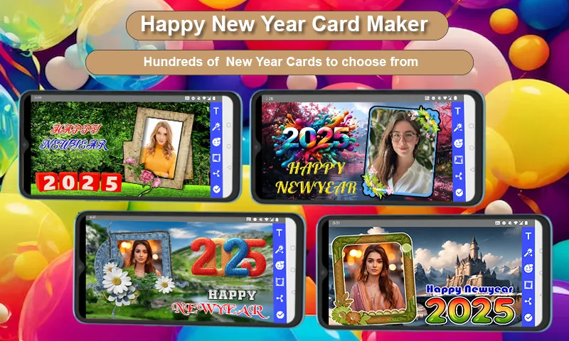 Happy Newyear Card Maker | Indus Appstore | Screenshot