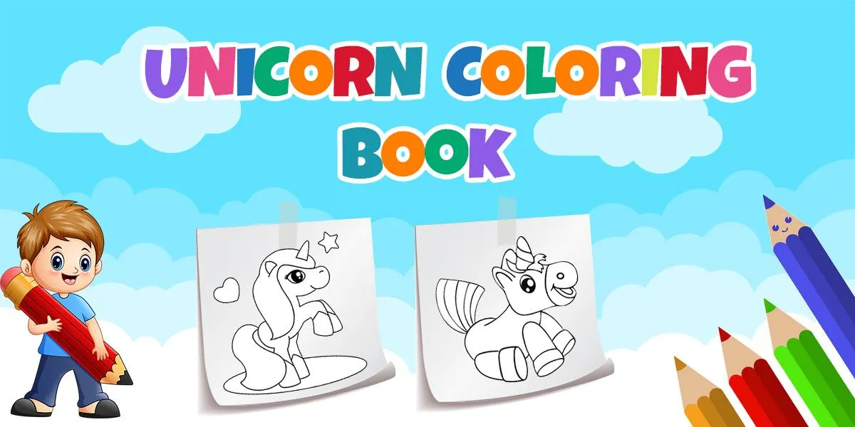 Unicorn Coloring Book | Indus Appstore | Screenshot