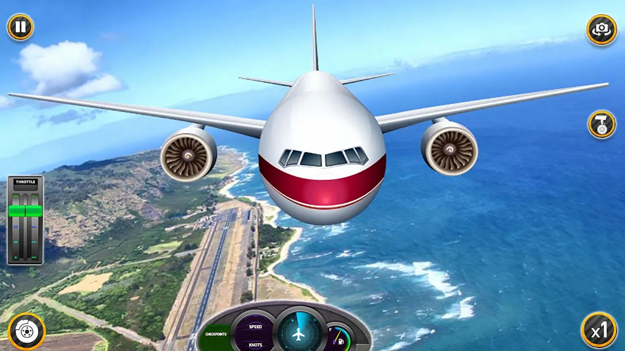 Airplane games: Flight Games | Indus Appstore | Screenshot