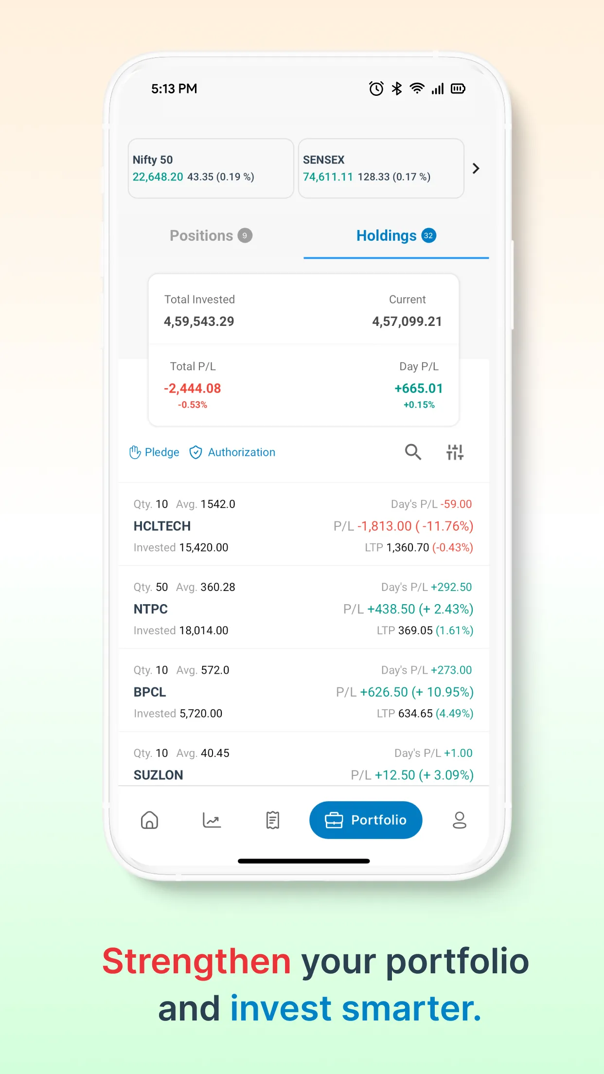 Share India: Demat,Stocks,IPO | Indus Appstore | Screenshot