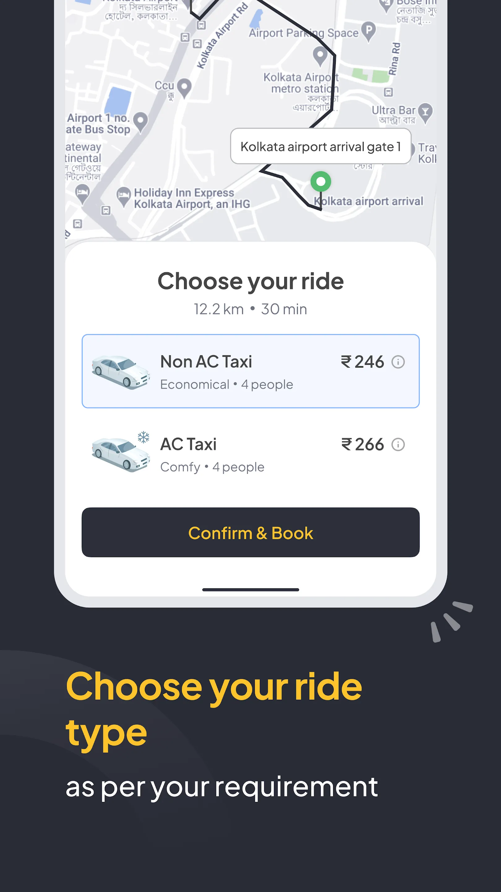 Yatri Sathi - Cab Booking App | Indus Appstore | Screenshot