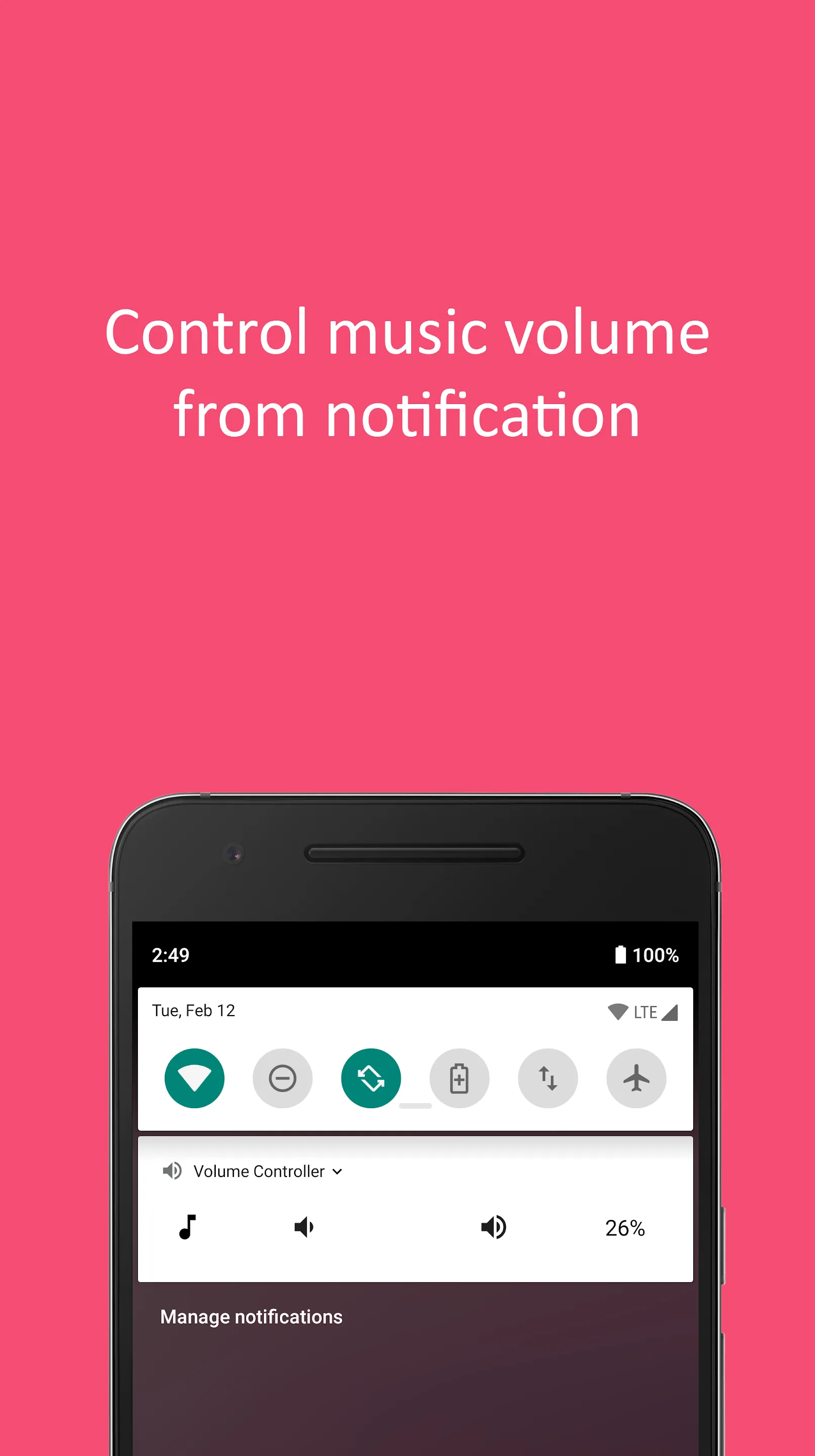 Volume Control (with widget) | Indus Appstore | Screenshot