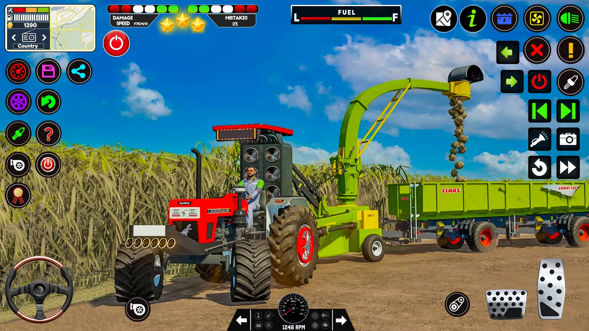 Tractor Driving - Tractor Game | Indus Appstore | Screenshot