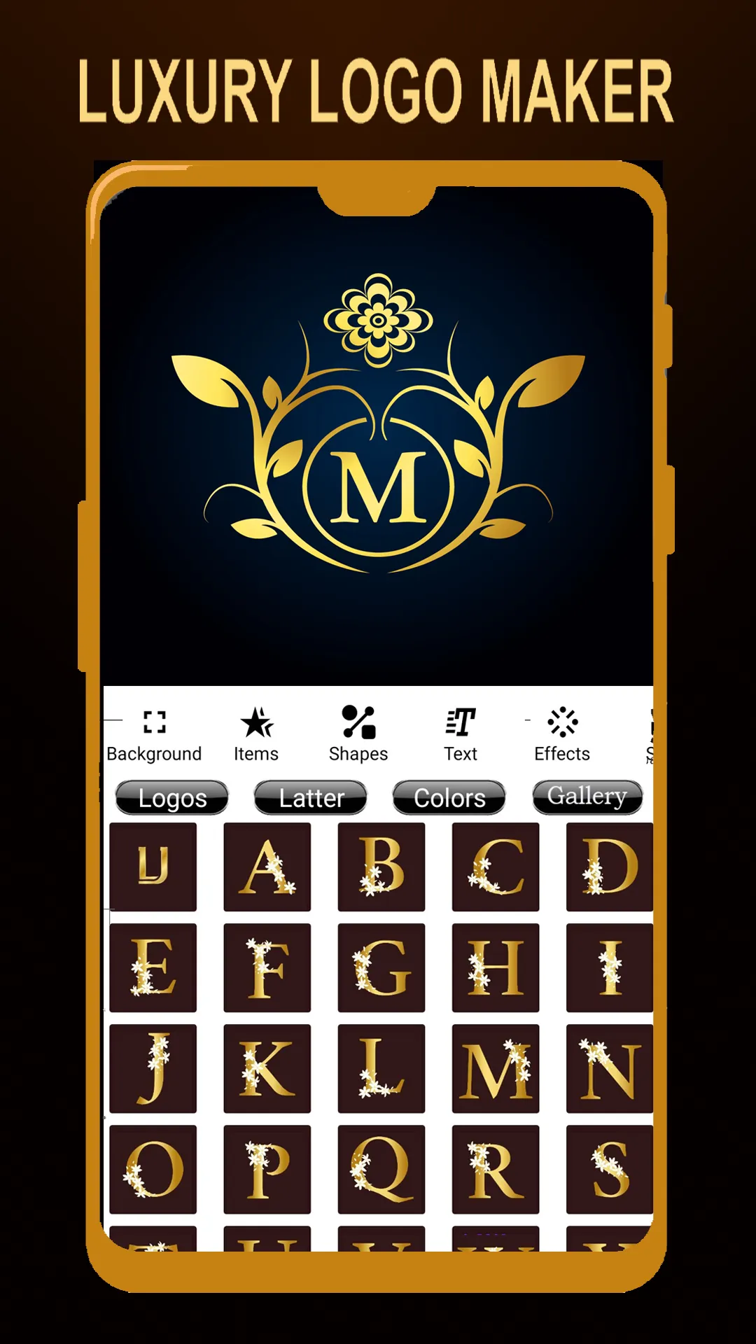 Luxury Logo maker, Logo Design | Indus Appstore | Screenshot