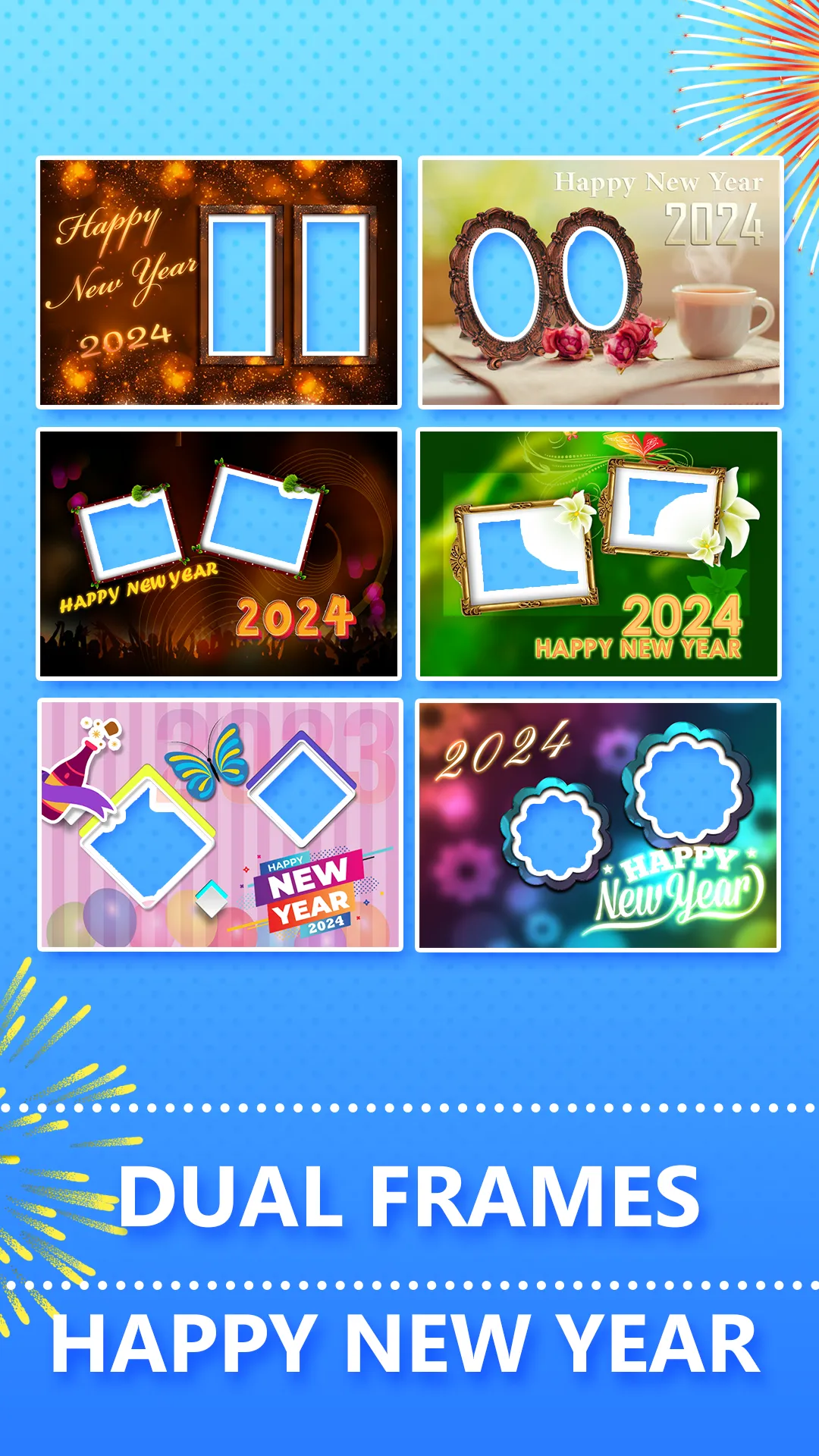 2024 New Year Frames | Indus Appstore | Screenshot