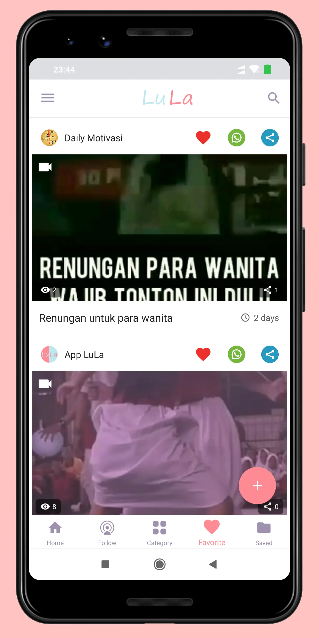 LuLa Status Video WA Indonesia | Indus Appstore | Screenshot