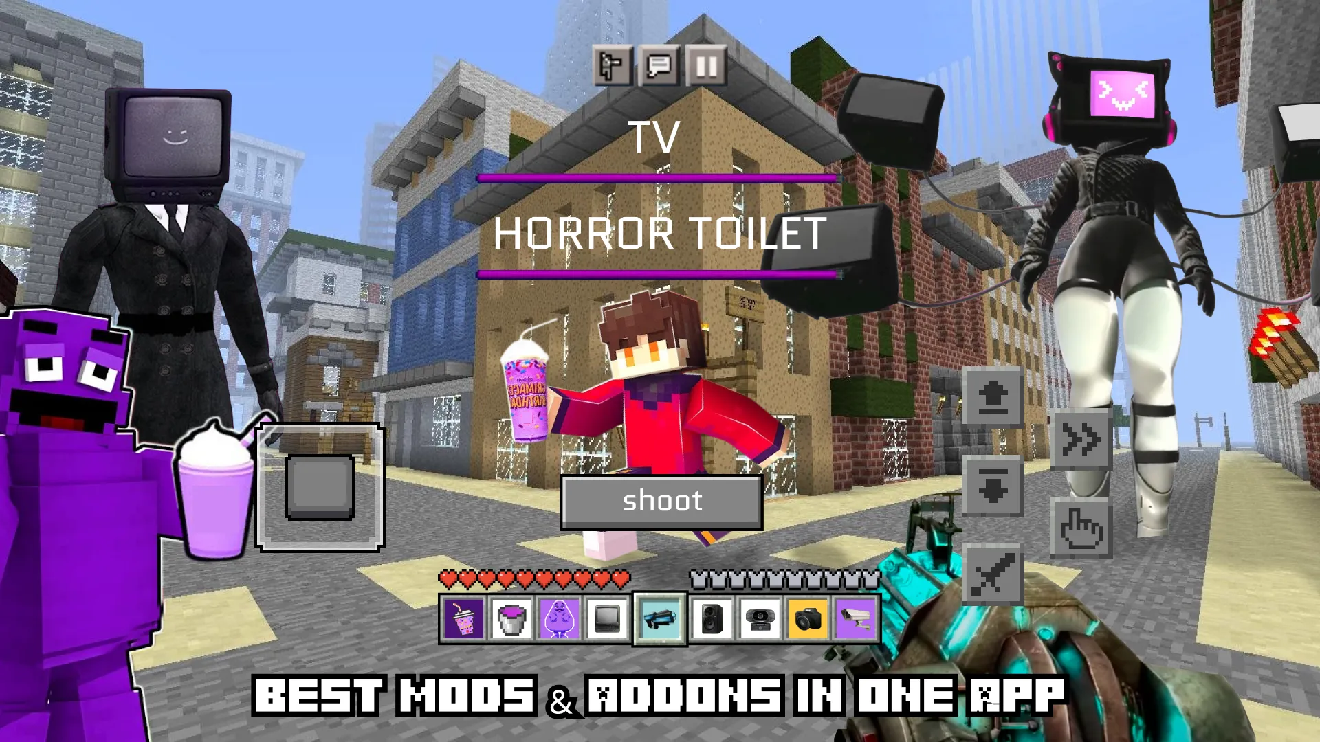 Horror Toilet Mods Minecraft | Indus Appstore | Screenshot
