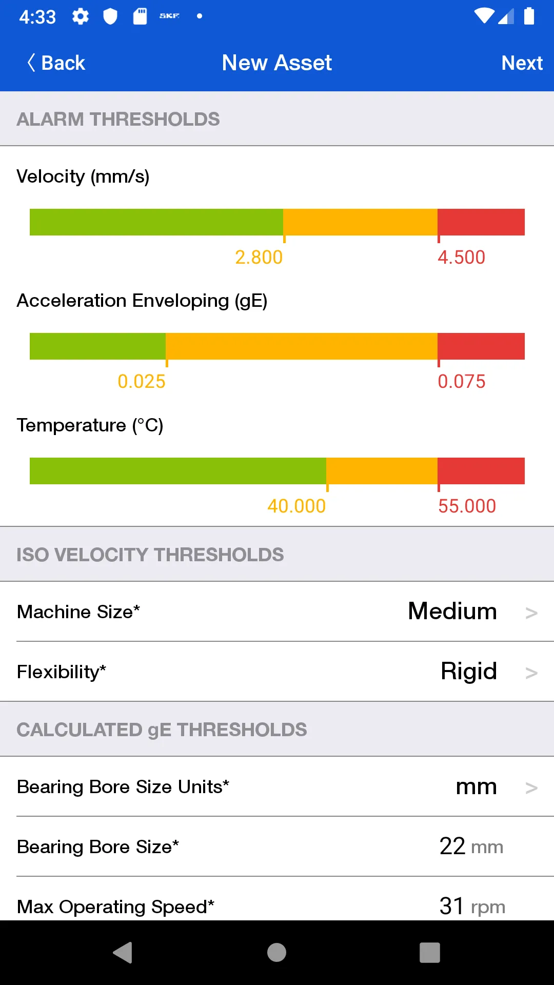 SKF Pulse | Indus Appstore | Screenshot