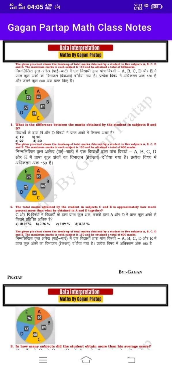 gagan pratap math class notes | Indus Appstore | Screenshot