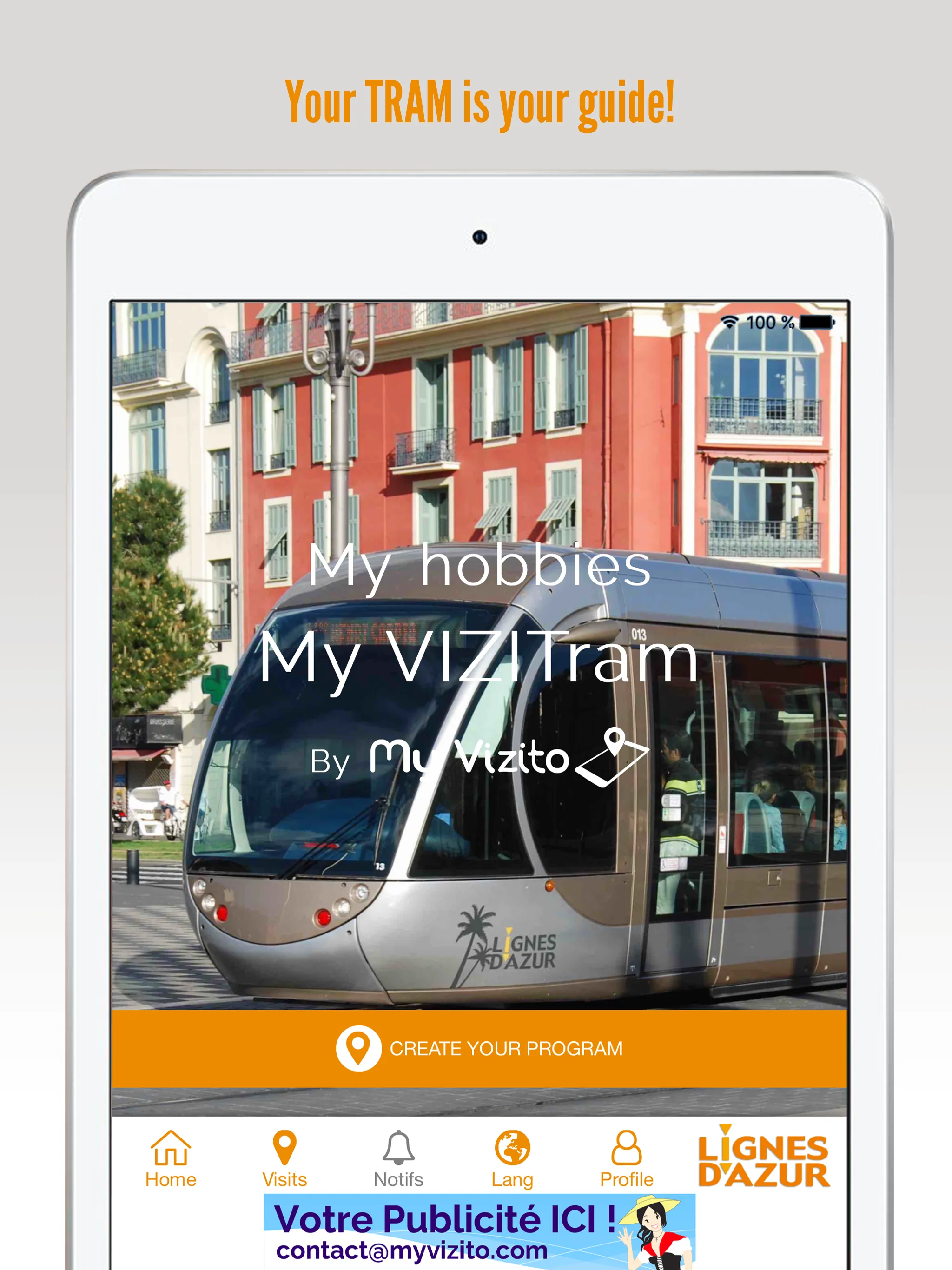 MyVizitram | Indus Appstore | Screenshot