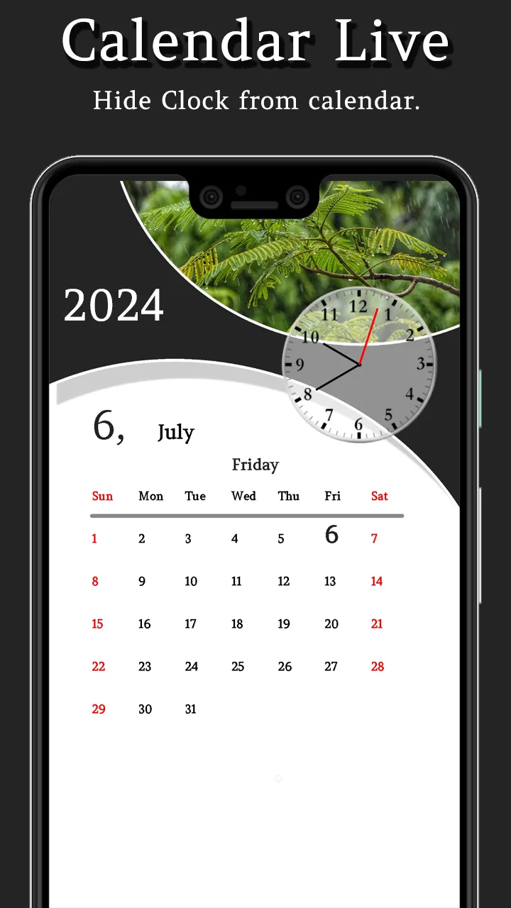 Calendar Live : Live Wallpaper | Indus Appstore | Screenshot