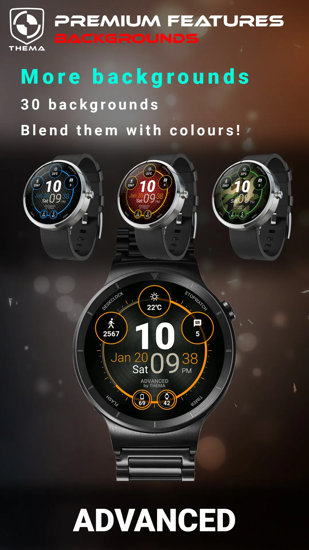 Advanced Watch Face | Indus Appstore | Screenshot