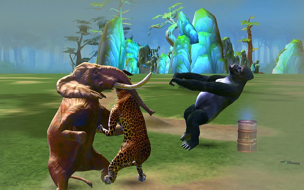 Wild Animal Fighting Games 3D | Indus Appstore | Screenshot