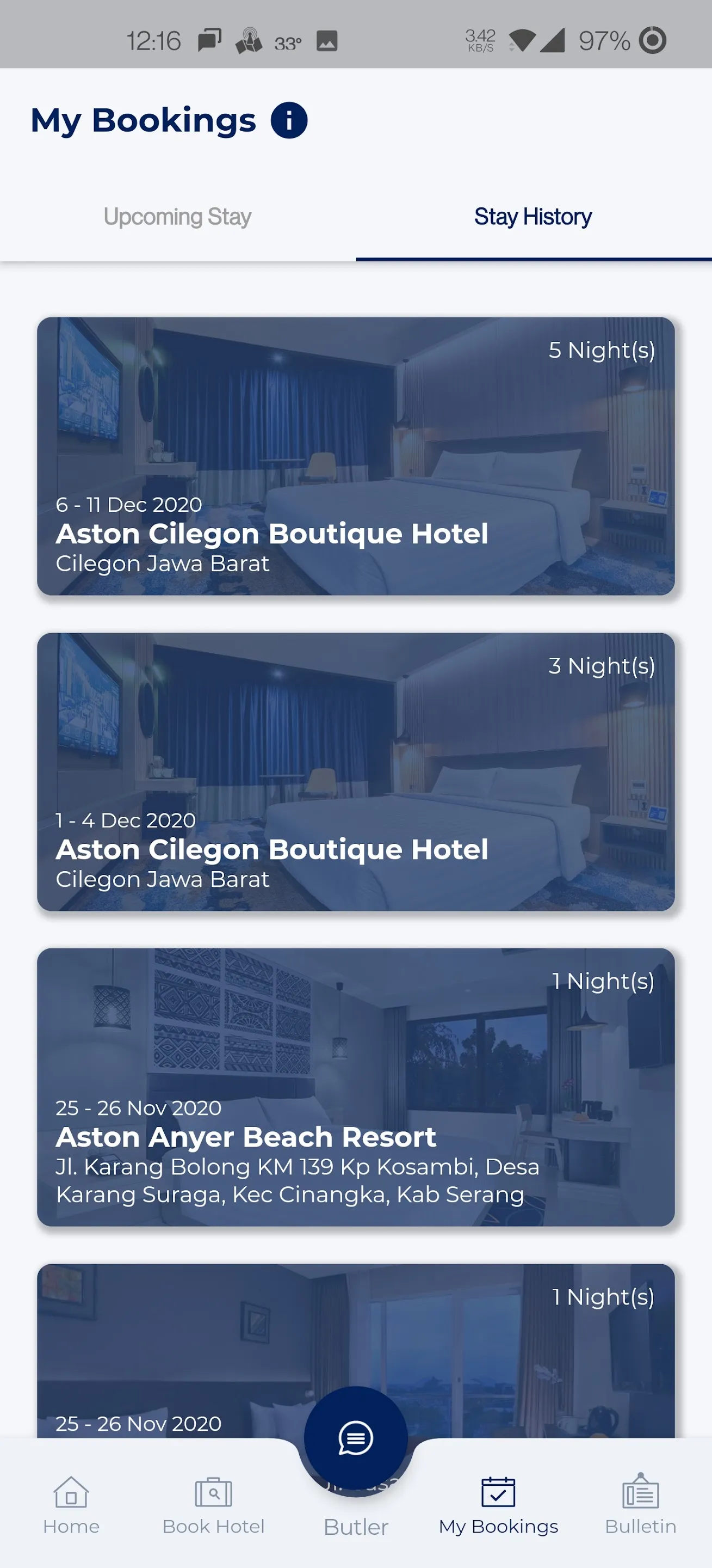 Archipelago Hotels Membership | Indus Appstore | Screenshot