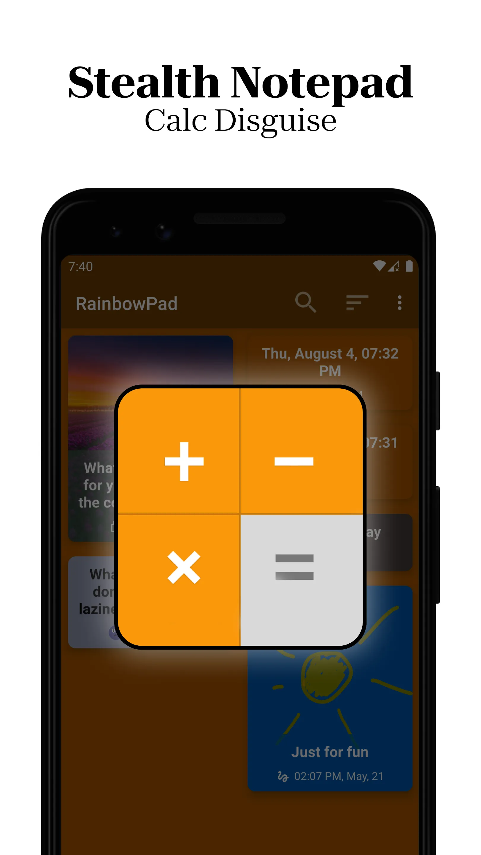 RainbowPad: Color Note Notepad | Indus Appstore | Screenshot