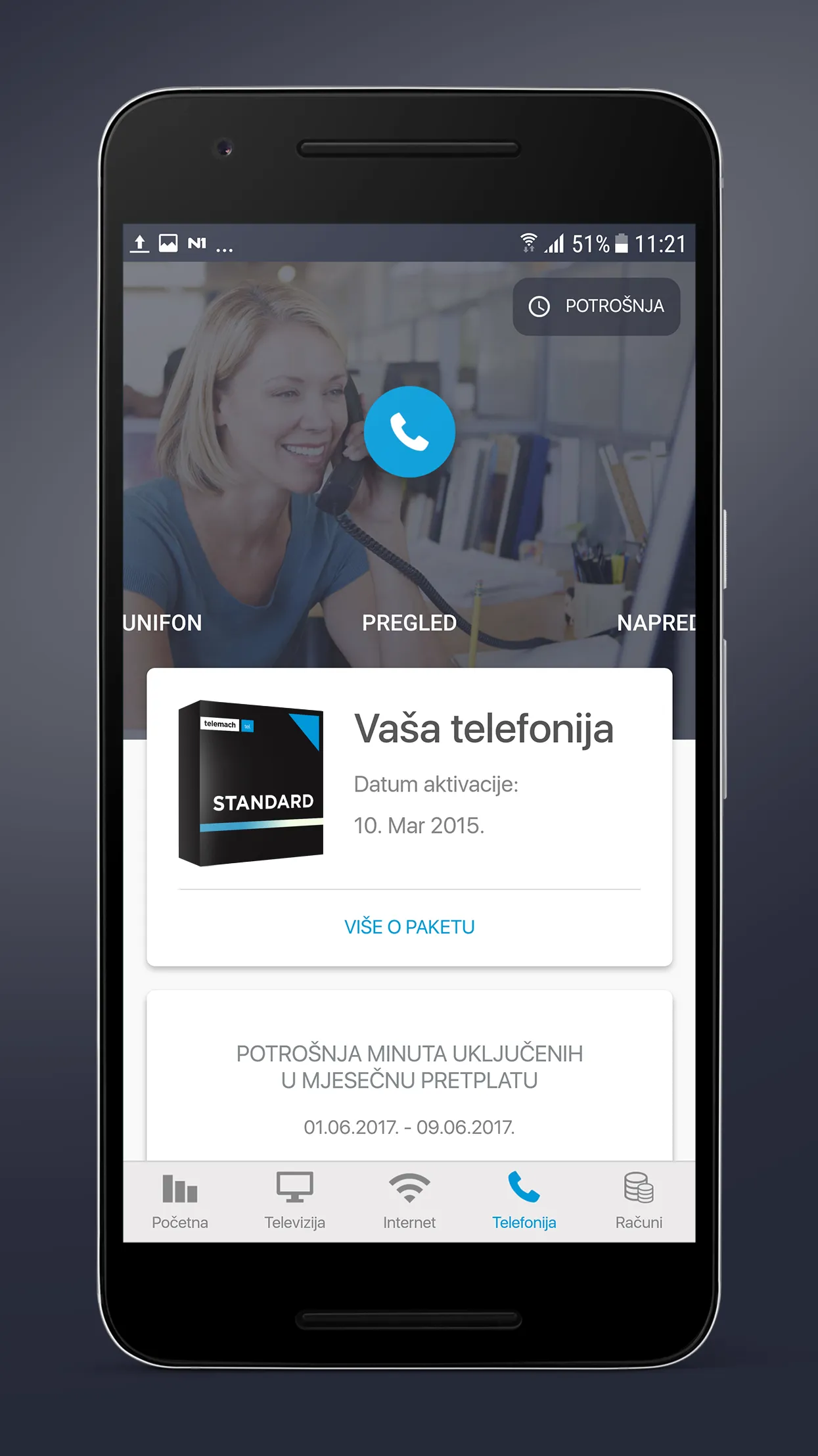 Moj Telemach BiH | Indus Appstore | Screenshot