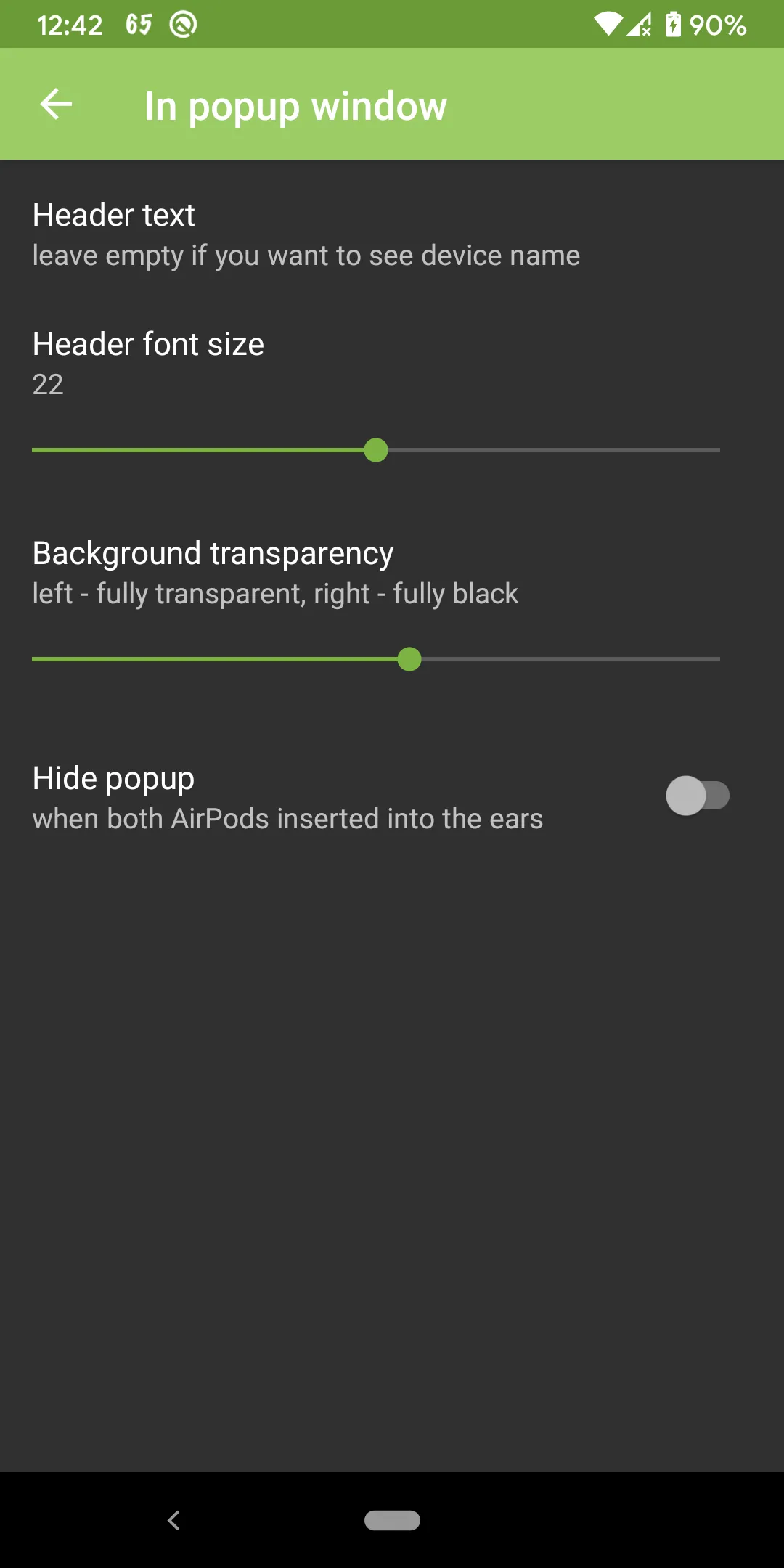 AndroPods - Airpods on Android | Indus Appstore | Screenshot