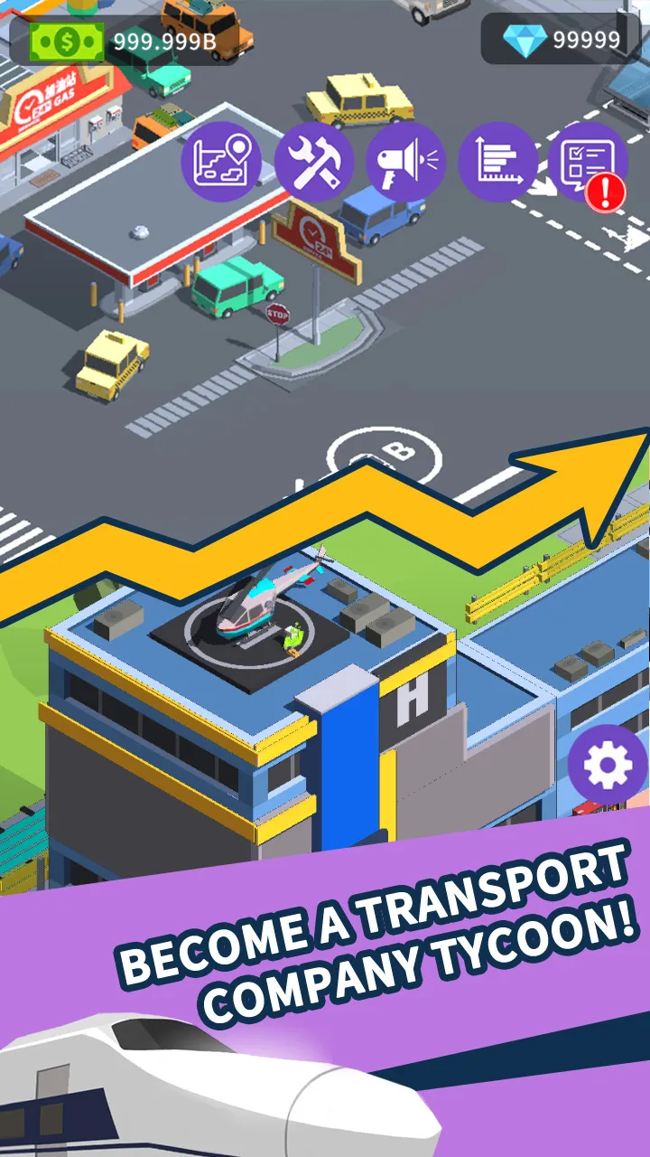 Idle Traffic Tycoon-Game | Indus Appstore | Screenshot