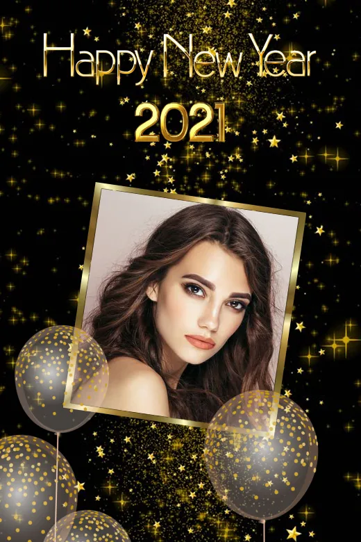 NewYear Wishes Photo Frames | Indus Appstore | Screenshot