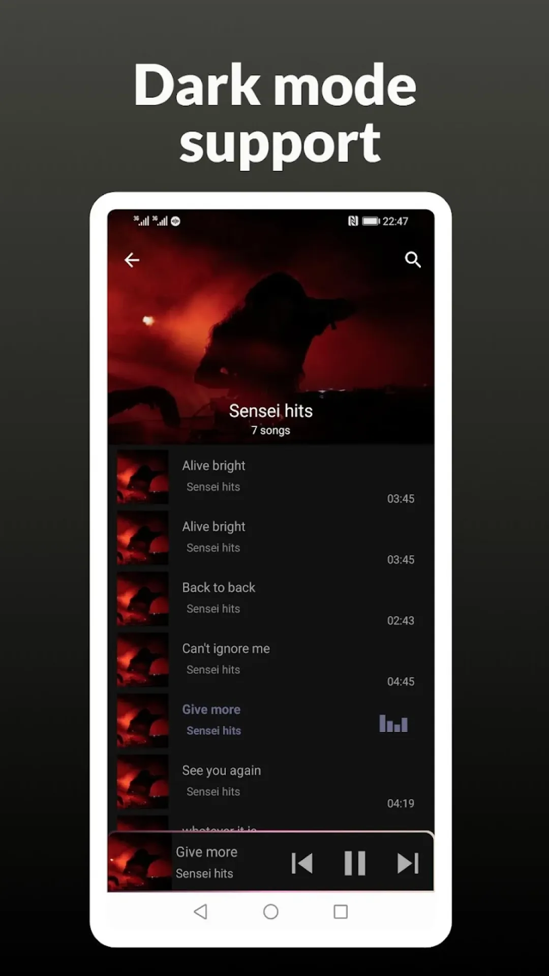 Music Player Mp3 Offline | Indus Appstore | Screenshot