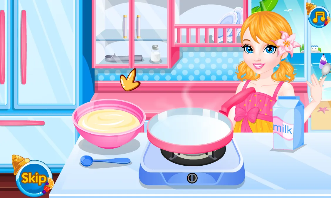 game delicious ice cream | Indus Appstore | Screenshot