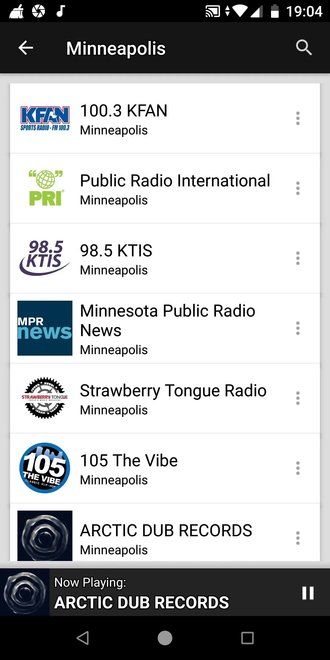 Minneapolis Radio Stations | Indus Appstore | Screenshot