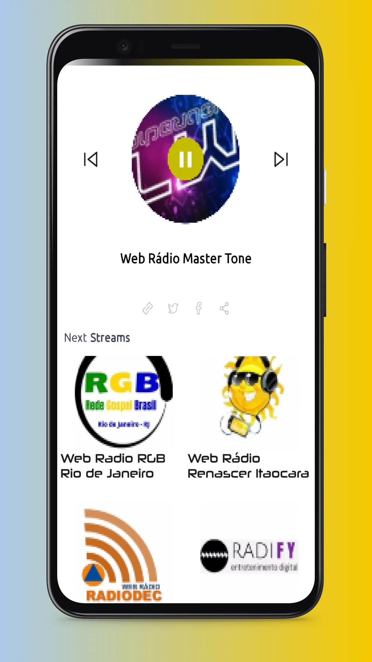 Radio Rio de Janeiro FM & AM | Indus Appstore | Screenshot